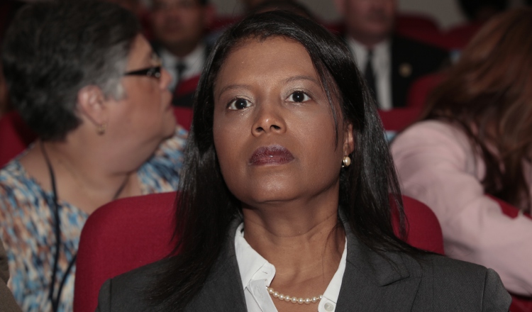 Zuleyka Moore, fiscal del Ministerio Público. Archivo