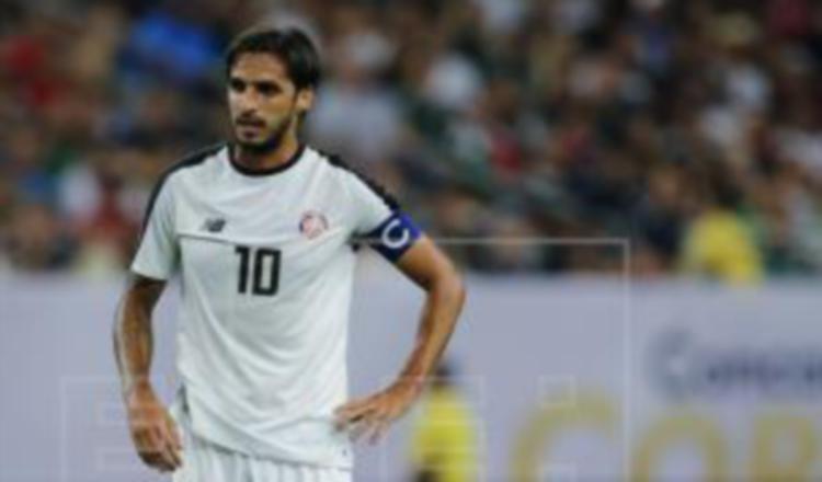 Bryan Ruiz capitán de Costa Rica Foto:EFE