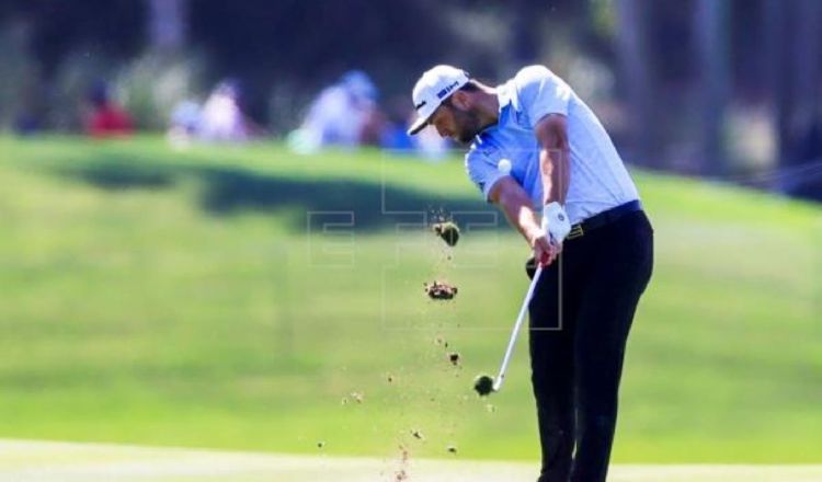 El español Jon Rahm, número uno del golf. Foto: EFE