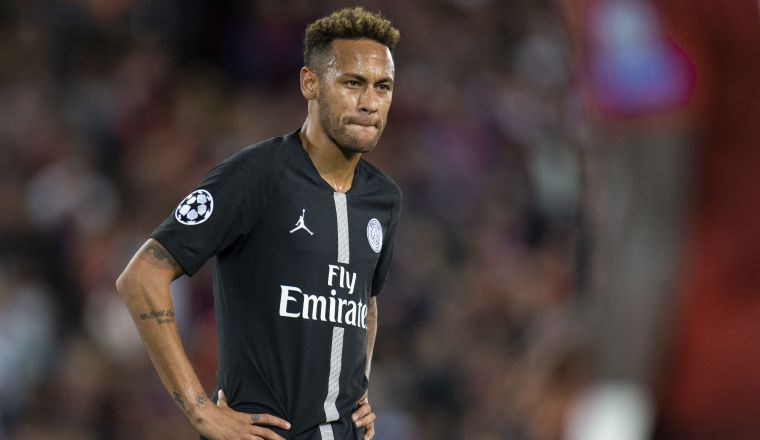 Neymar del PSG Foto:EFE