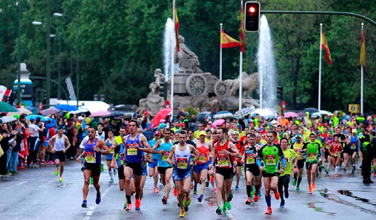 Maratón de Madrid Foto:EFE