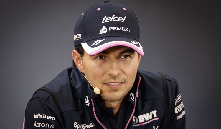 Sergio Pérez corredor de Fórmula Uno. Foto:EFE