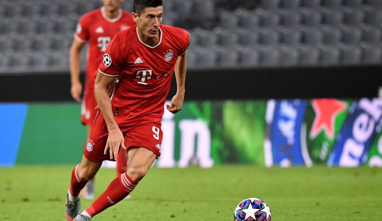 Robert Lewandowski. Foto:EFE