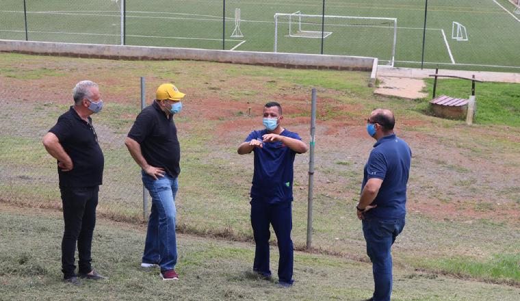 Cancha e instalaciones de Río Congo fueron inspeccionadas. Foto:@CAIPanama