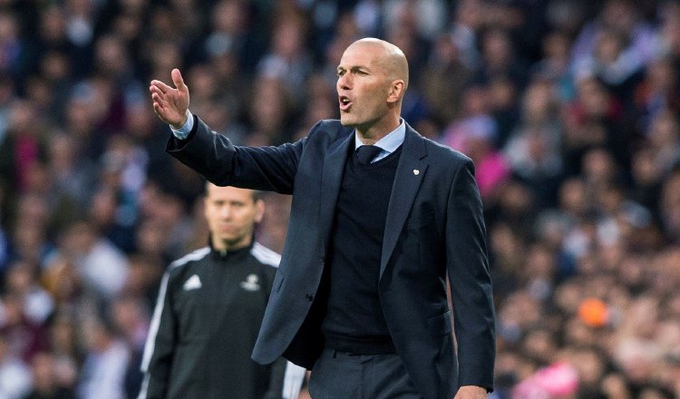 Zidane técnico del Real Madrid. Foto:EFE