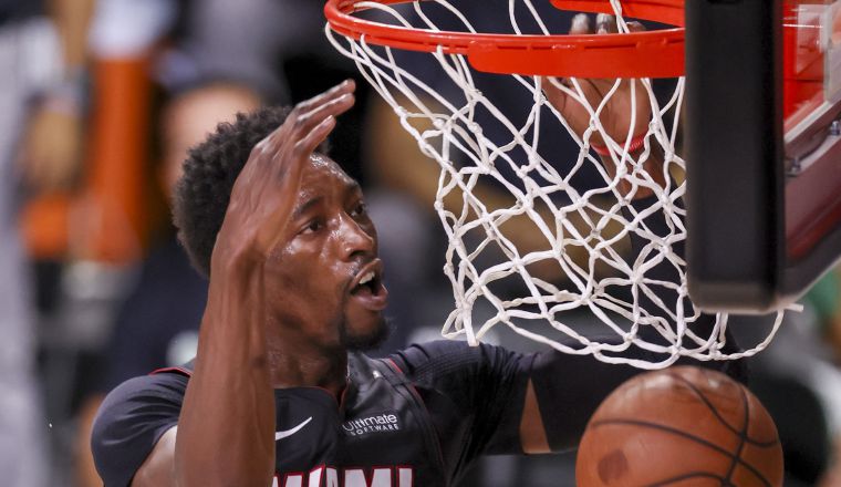 Bam Adebayo de Miami Heat. Foto:EFE