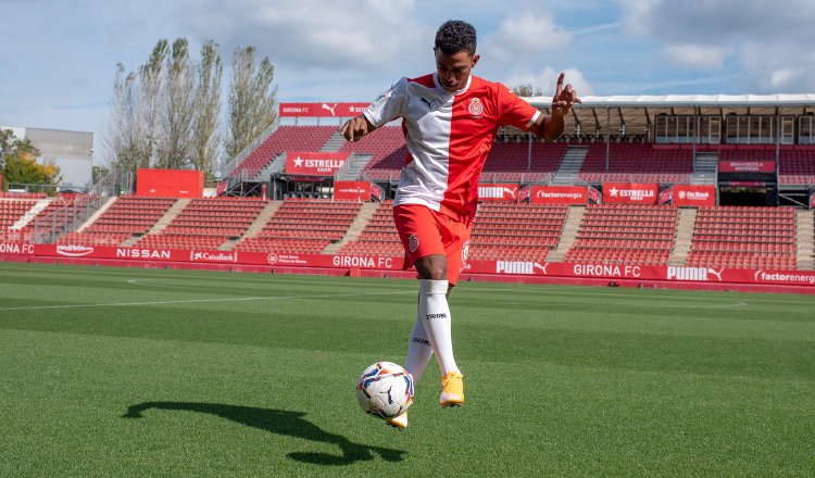 Edgar Yoel Bárcenas. Foto:@GironaFC