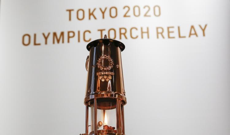 Llama olímpica de los Juegos de Tokio Foto:EFE