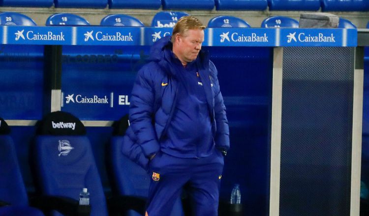 Ronald Koeman dijo que el equipo jugó bien pese al resultado. EFE