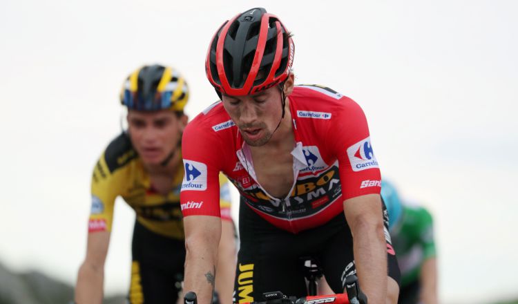 Primoz Roglic sigue de líder en la Vuelta a España. Foto:EFE