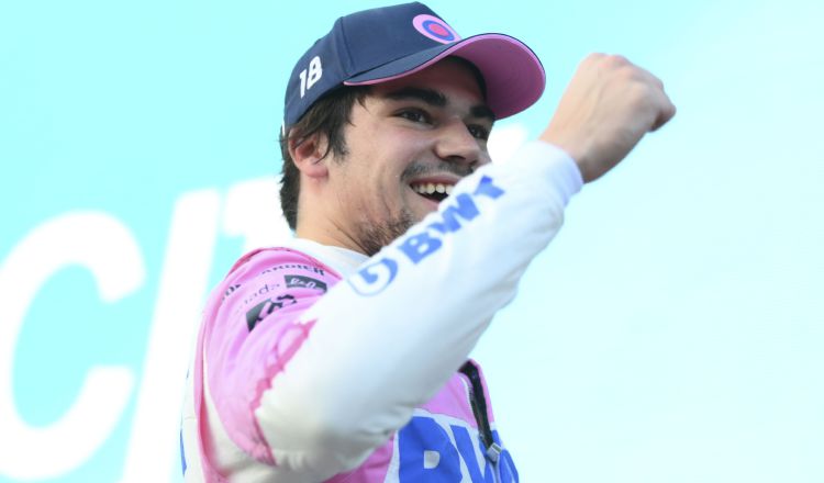 Lance Stroll piloto canadiense. Foto:EFE