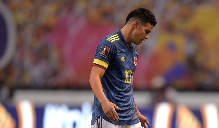 James Rodríguez de Colombia Foto:EFE