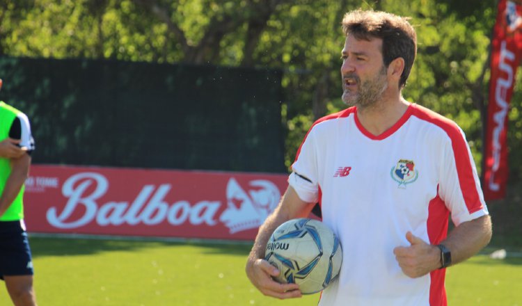 Thomas Christiansen técnico el seleccionado panameño. Foto:Fepafut