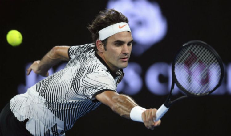 Roger Federer. Foto:EFE