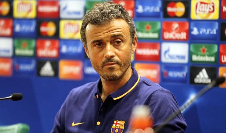 Luis Enrique técnico de España. Foto:EFE