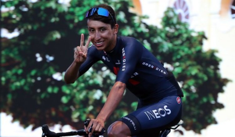 Egan Bernal. Foto:EFE