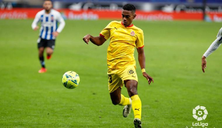 Edgar Yoel Bárcenas, tendrá accíón con el Girona. Foto:@GironaFC