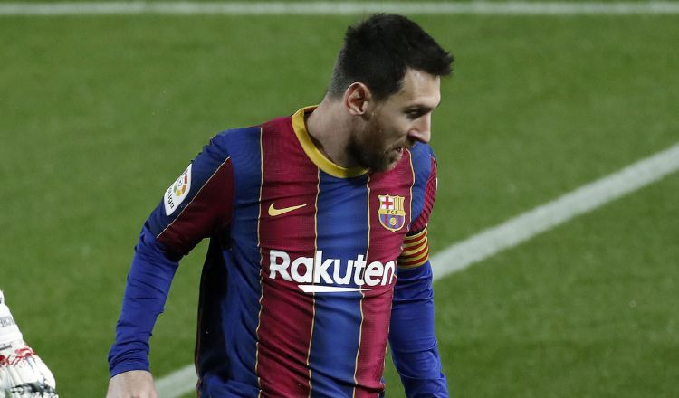 Messi. Foto:EFE