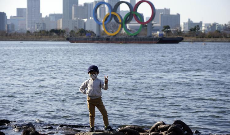 Las argollas de los Juegos Olímpicos. Foto:EFE