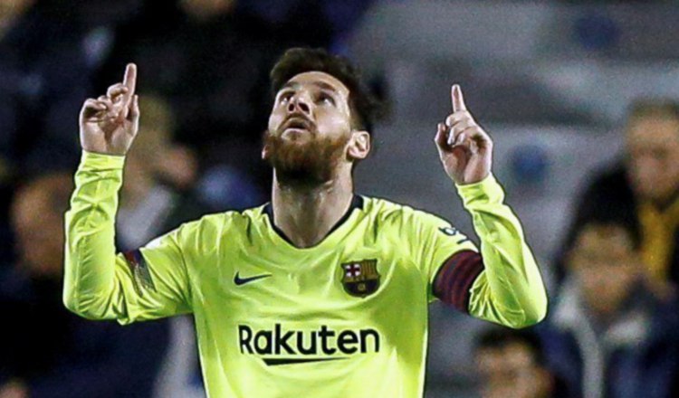 Messi puede ser la diferencia entre el Barcelona y el PSG. Foto:EFE