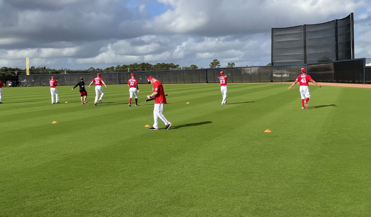 Nacionales durante los entrenamientos. Foto:@Nations