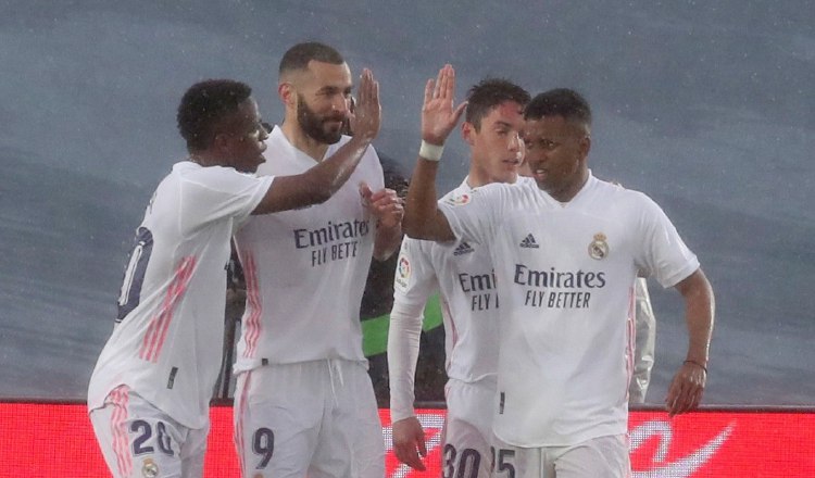 Real Madrid se prepara para enfrentar su partido de la Champions ante el Liverpool. Foto:EFE