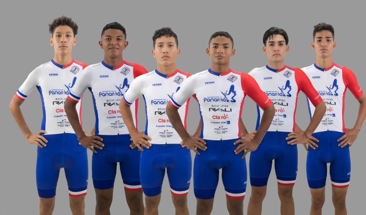 Selección panameña de ciclismo junior. Foto: Cortesía