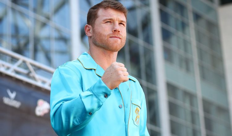  El mexicano Saúl 'Canelo' Álvarez. Foto:EFE