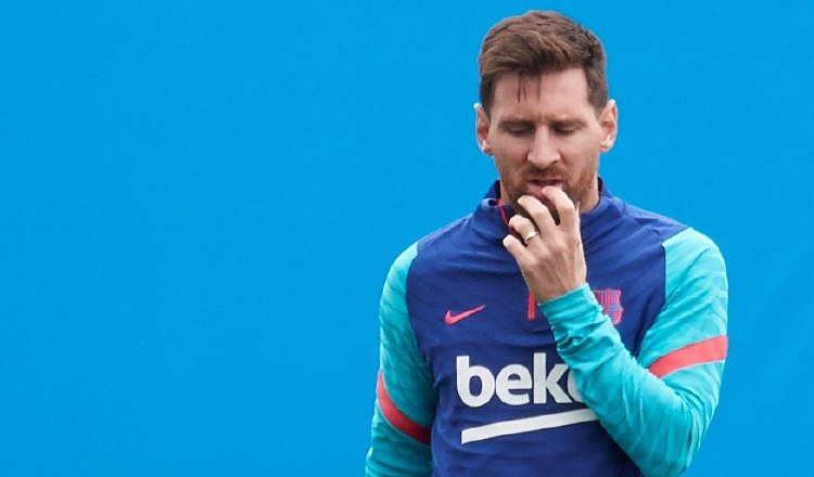 Messi del Barcelona Foto:EFE