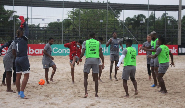 El equipo panameño entrenó ayer con miras al partido ante Estados Unidos. Foto:Fepafut