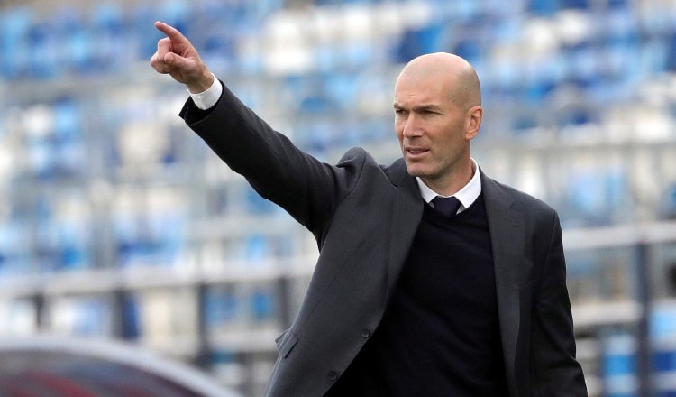 Zidane, sin títulos en la pasada temporada en el Real Madrid. Foto:EFE