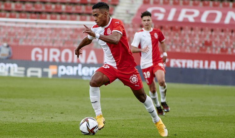 Édgar Yoel Bárcenas. Foto:@GironaFC