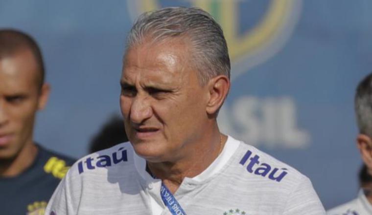 Tite, técnico de Brasil. Foto:EFE