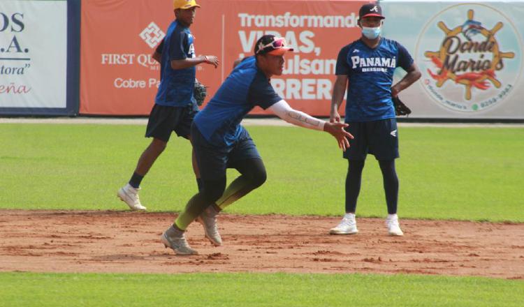 La Sub-18 entrenaba en el 'Flaco Bala' Hernández. Foto:Fedebeis