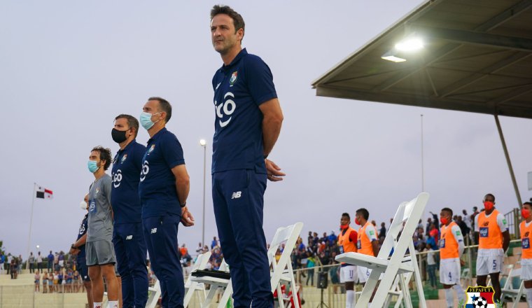 Christiansen y Panamá, con el primer objetivo. Foto:@Fepafut