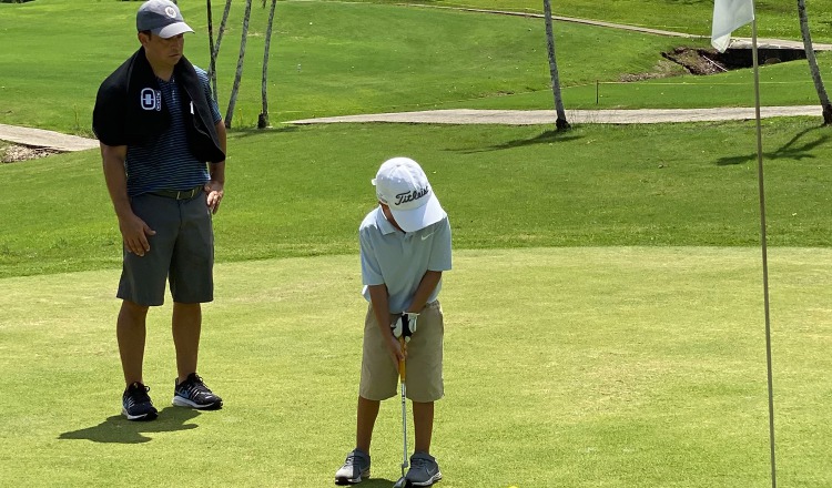 El golf infantil kiwanis, listo para volver a la acción. Foto:@Cortesía