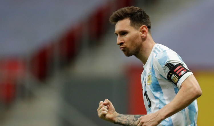 Messi buscará ganar la Copa América con el seleccionado argentino. Foto:EFE