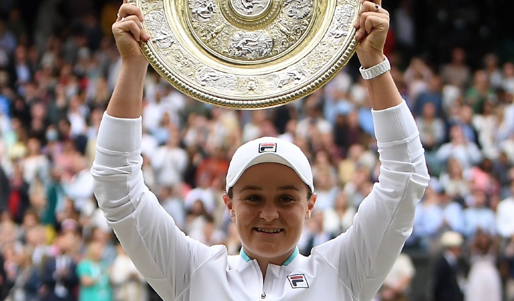 Ashleigh Barty. Foto:EFE