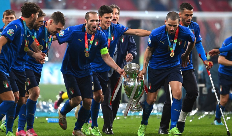 Italia recientemente se coronó en la Eurocopa. Foto:EFE