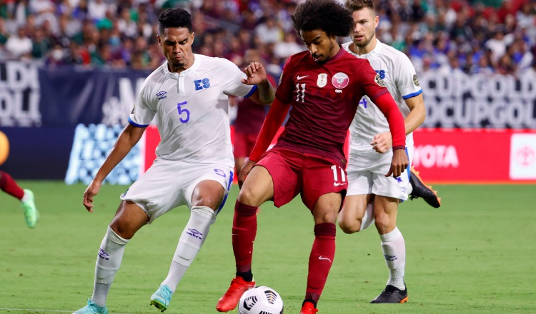 Catar eliminó a El Salvador en la Copa Oro. Foto:EFE