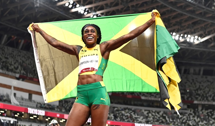 Elaine Thompson-Herah.