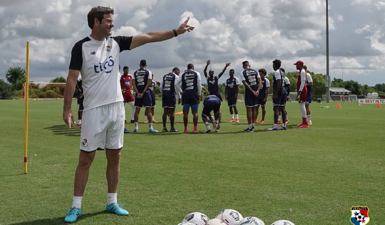 Thomas Christiansen, técnico de la selección de Panamá. Foto: Fepafut