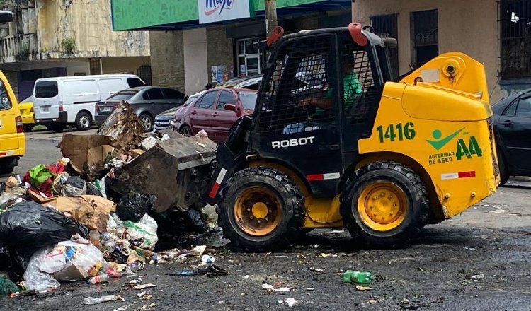 En la capital hay un problema con la recolección de la basura. Foto: Archivo