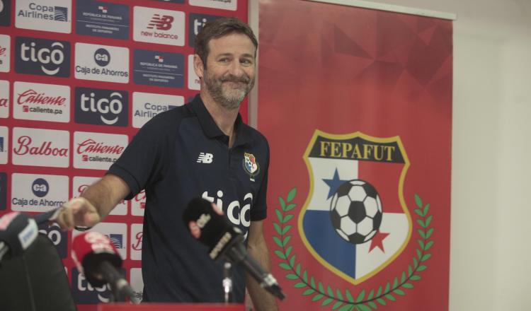 Thomas Christiansen, técnico del seleccionado panameño. Foto: Víctor Arosemena