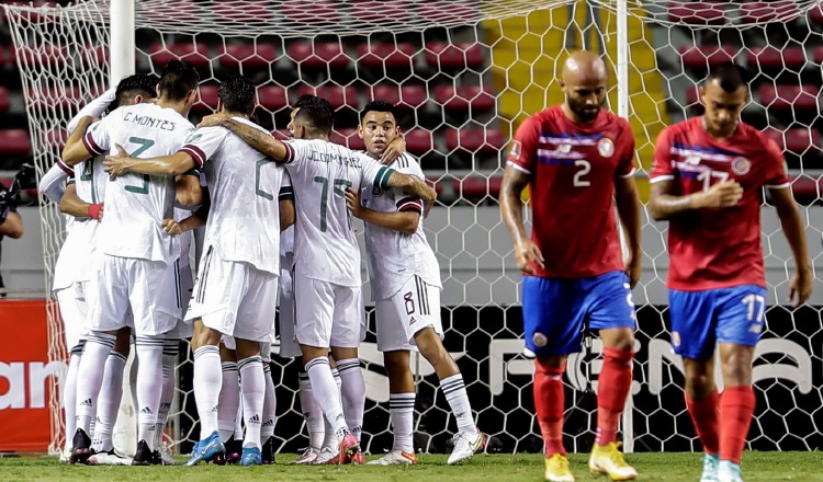 Costa Rica viene de perder ante México 0-1 Foto:EFE