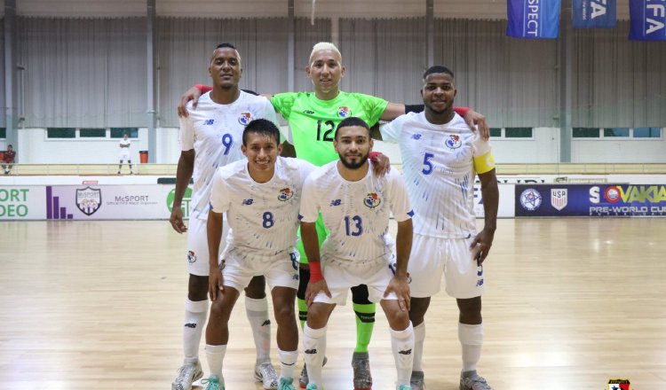 Equipo de Futsal de Panamá Foto.@Fepafut