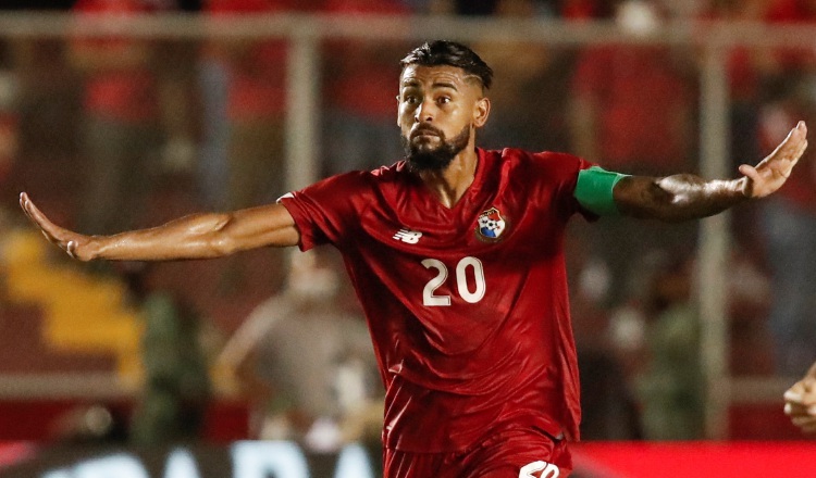 Aníbal Godoy capitán de Panamá. Foto: EFE