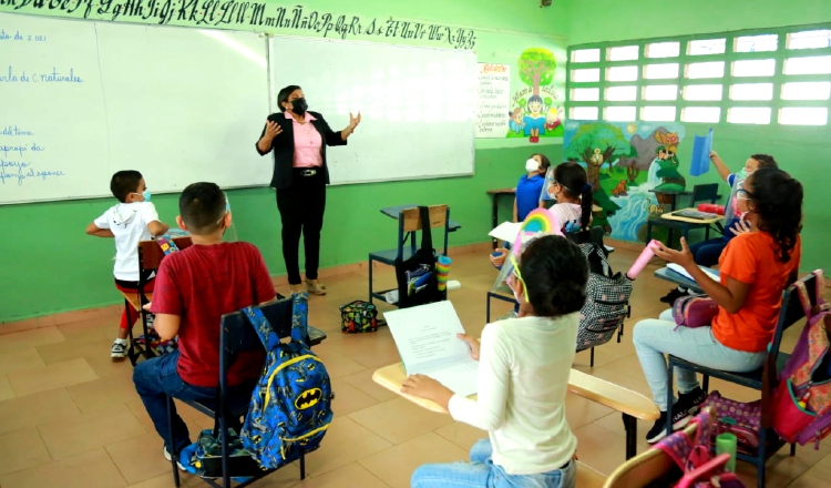 Hasta ahora no ha habido reportes de contagios por Covid-19 en ningún centro educativo. Foto: Meduca