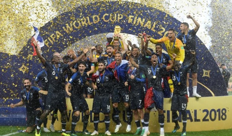 Francia es el actual campeón del mundo. Foto:EFE
