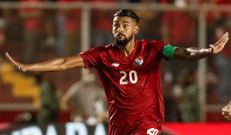 Aníbal Godoy, capitán de Panamá. Foto:EFE.